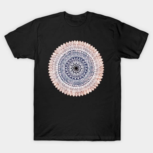 Blue mandala scrub T-Shirt by SamridhiVerma18